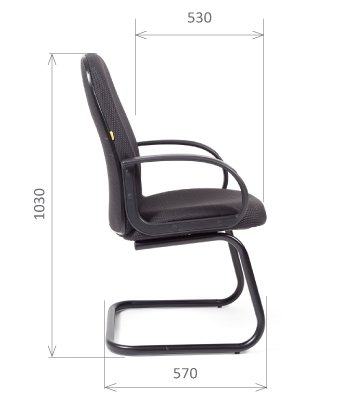Кресло посетителя CHAIRMAN CH-279 V - вид 7
